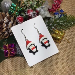🍏50% OFF/3+...Children's Christmas Dangle Earrings